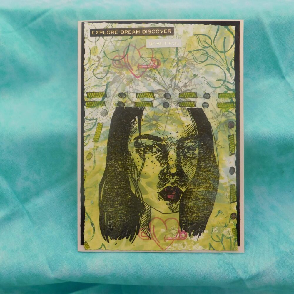 explore & dream greeting card