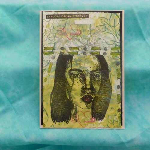 explore & dream greeting card