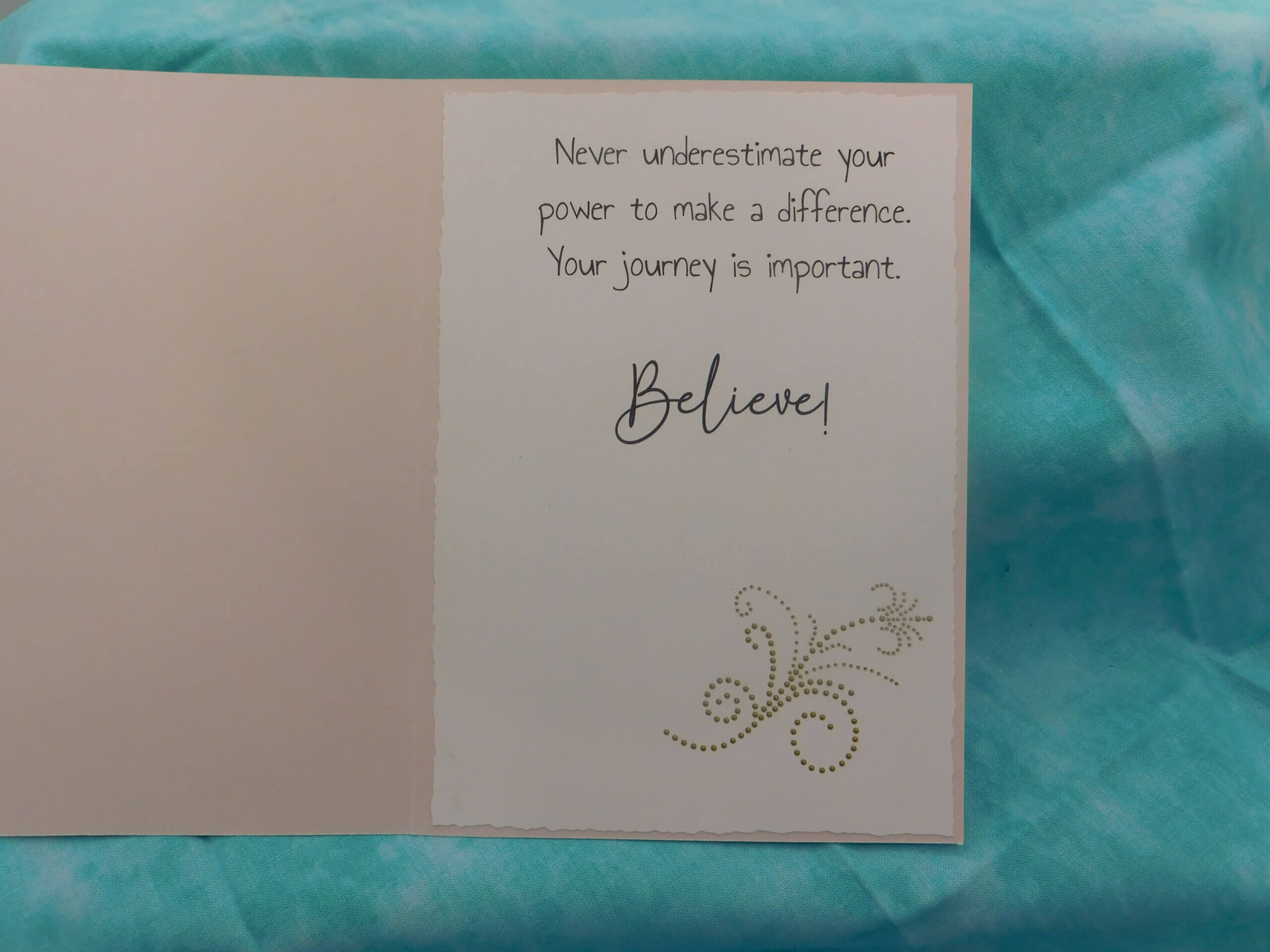 explore & dream greeting card