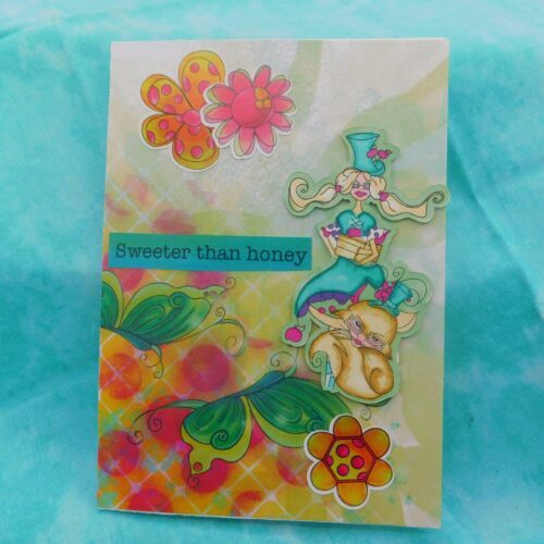Sweeter than Honey Teenage Greeting Card