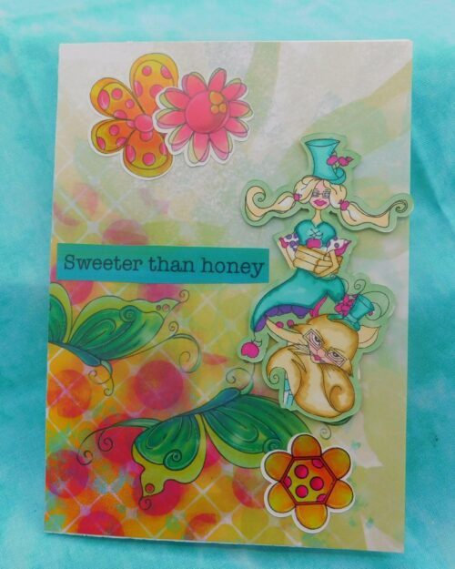 Sweeter than Honey Teenage Greeting Card