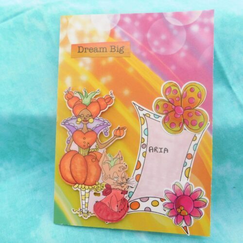 Dream Big Teenage Greeting Card