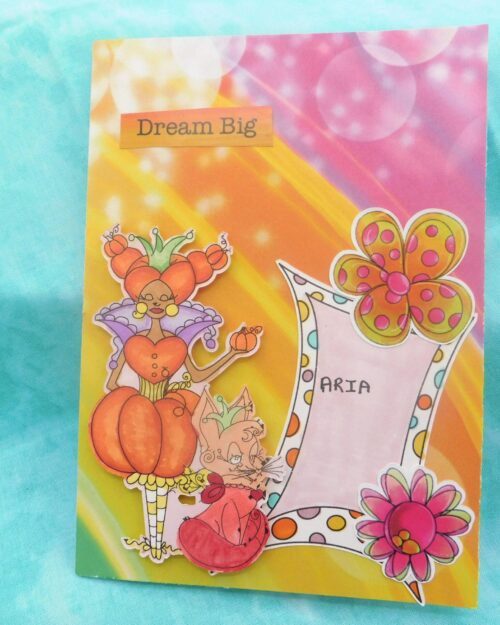 Dream Big Teenage Greeting Card