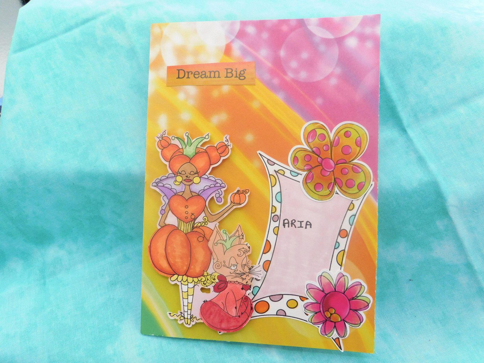 Dream Big Teenage Greeting Card
