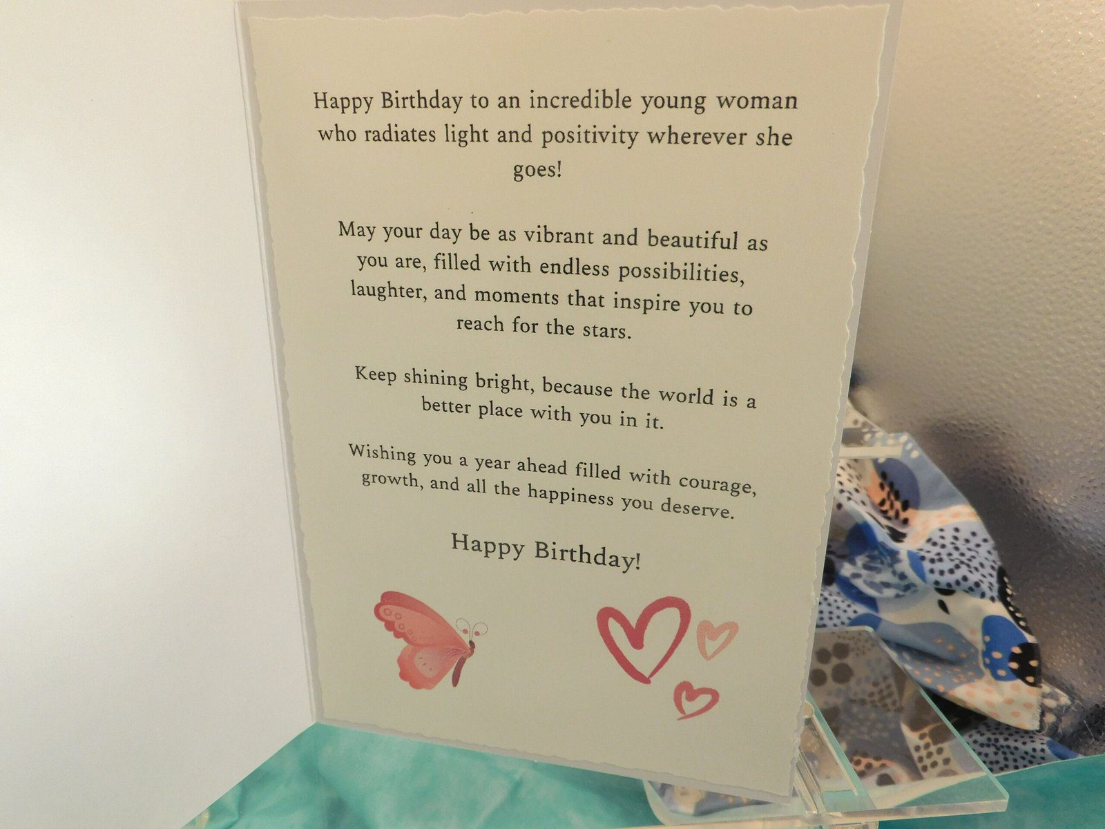 Confident Beauty Birthday Card - Image 2