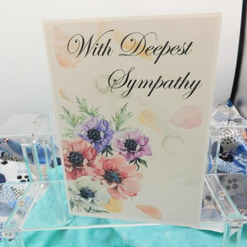 Deepest Sympathy - Sympathy Card