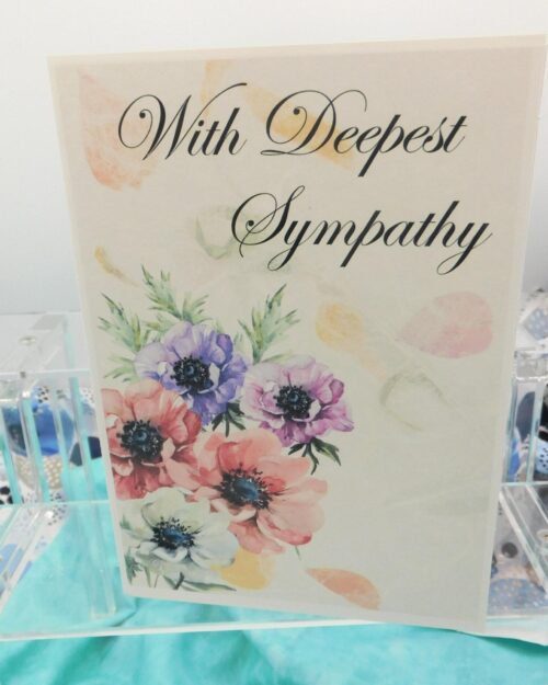 Deepest Sympathy - Sympathy Card