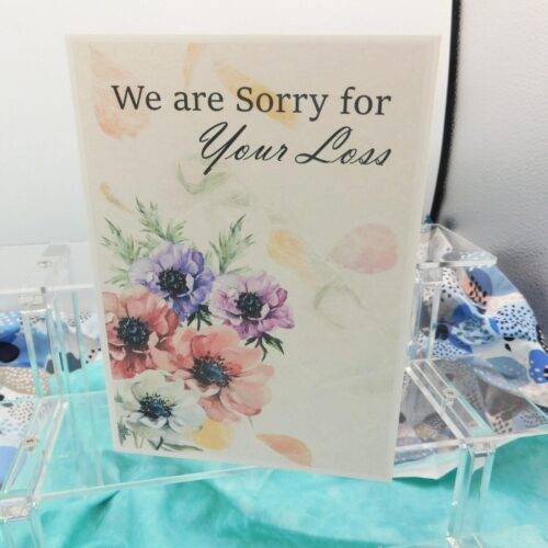 Sorry for Your Loss - Sympathy Card