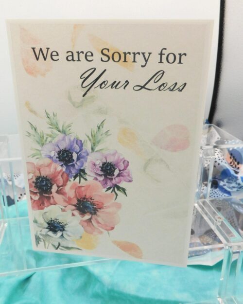Sorry for Your Loss - Sympathy Card