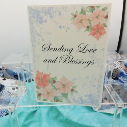 Sending Love and Blessings - Sympathy Card