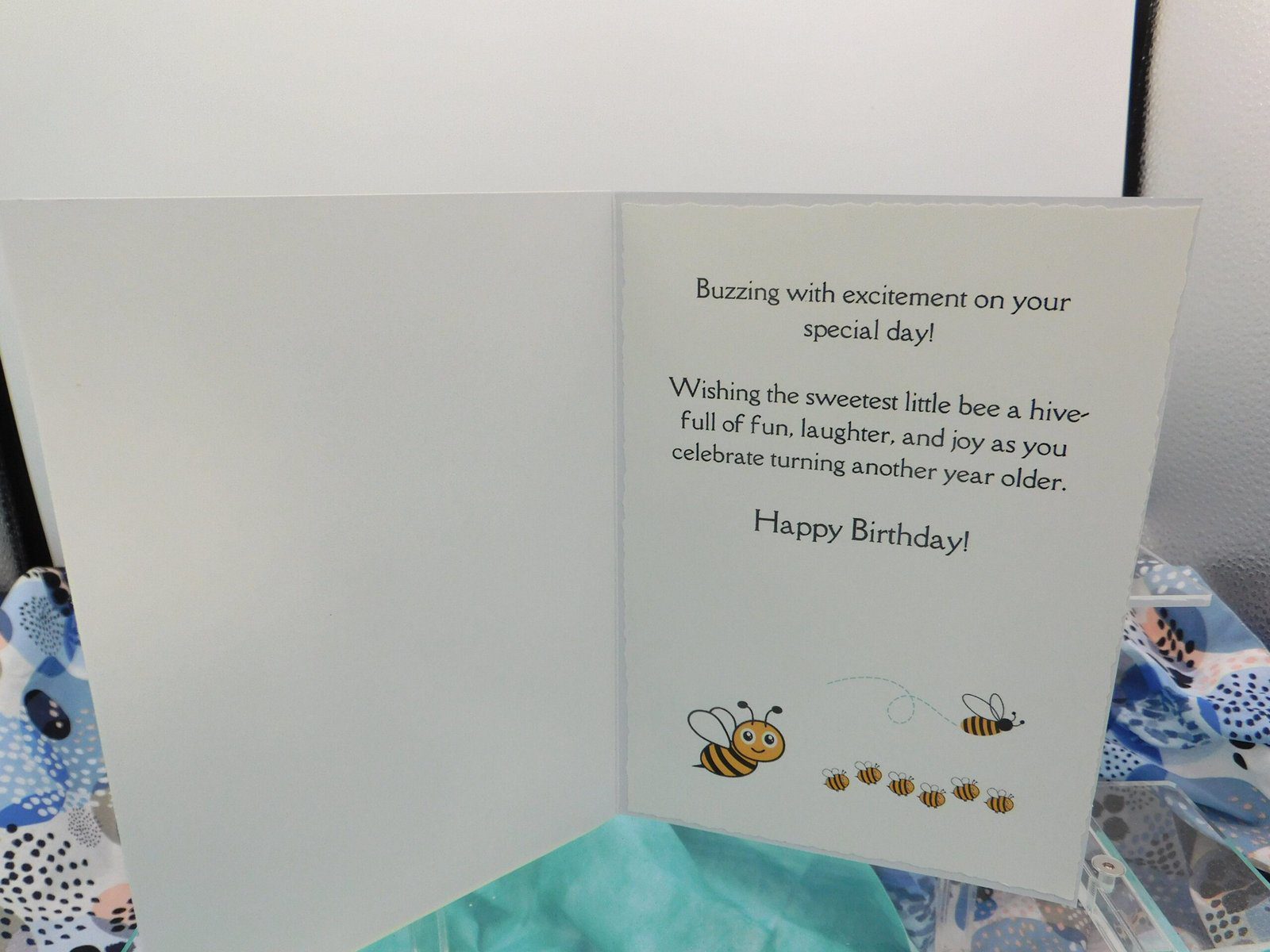 Buzzing with Excitement Birthday Card for Children - Image 2