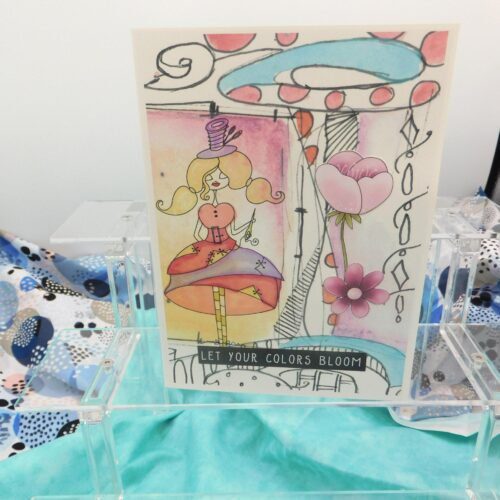 Let Your Colors Bloom-SoulSashay Village Birthday Card