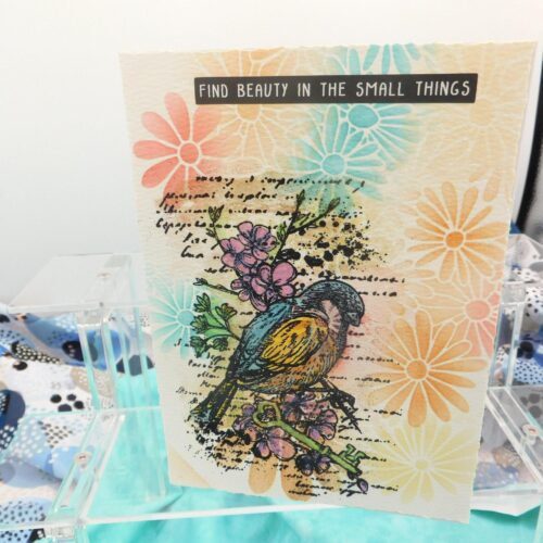 Find Beauty Bird Birthday Card
