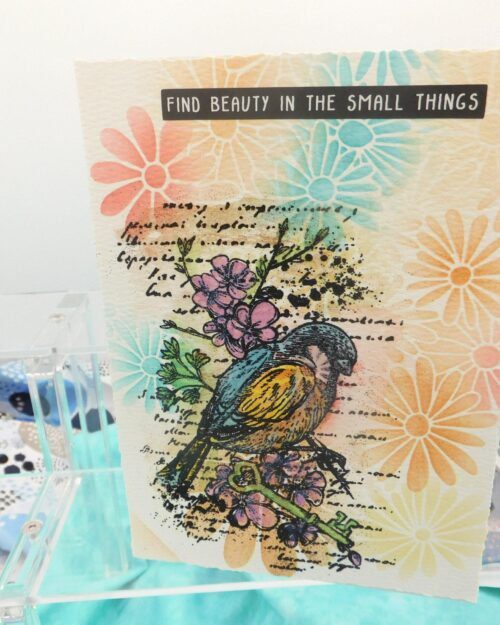 Find Beauty Bird Birthday Card
