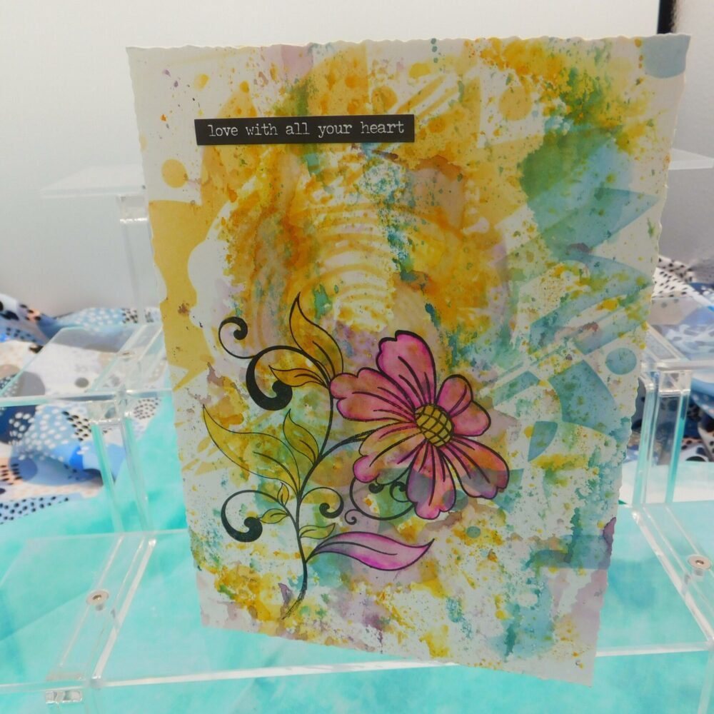 Love with all your Heart Birthday Card