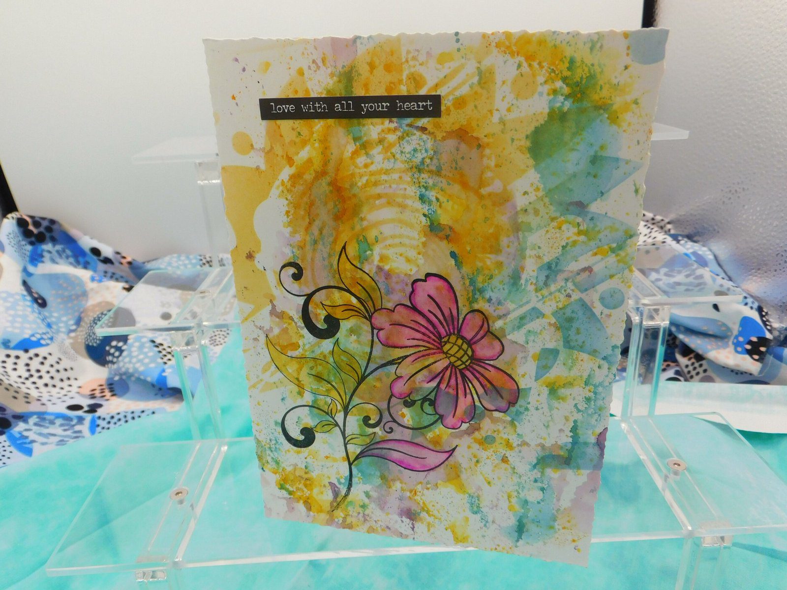 Love with all your Heart Birthday Card