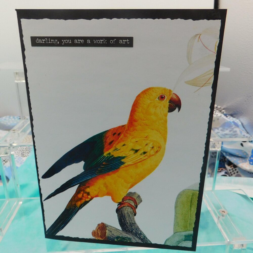 Parrott Celebration Birthday Card