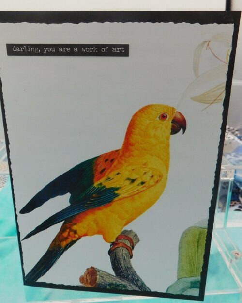 Parrott Celebration Birthday Card