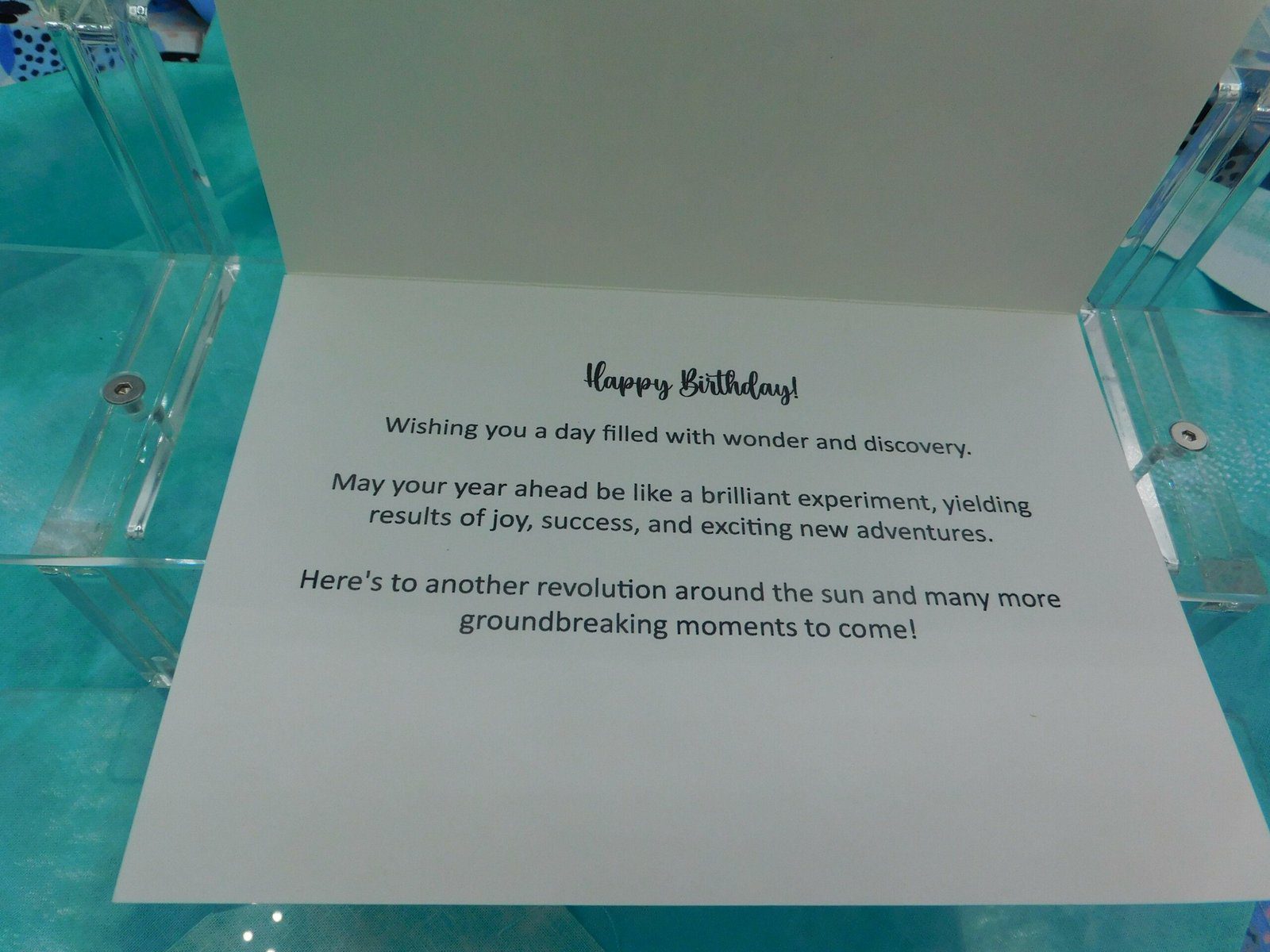 Scientific Birthday - Image 2