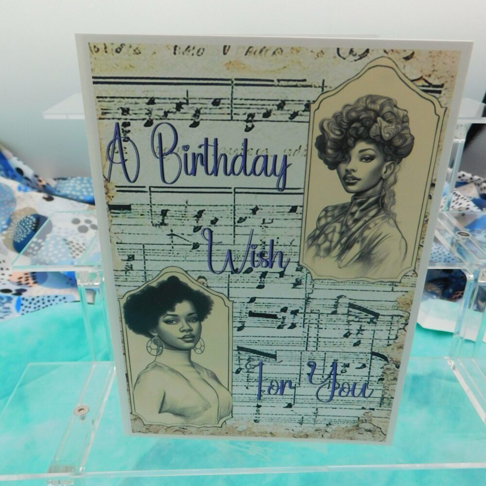 Women's Vintage Birthday Cards - A Birthday Wish 2