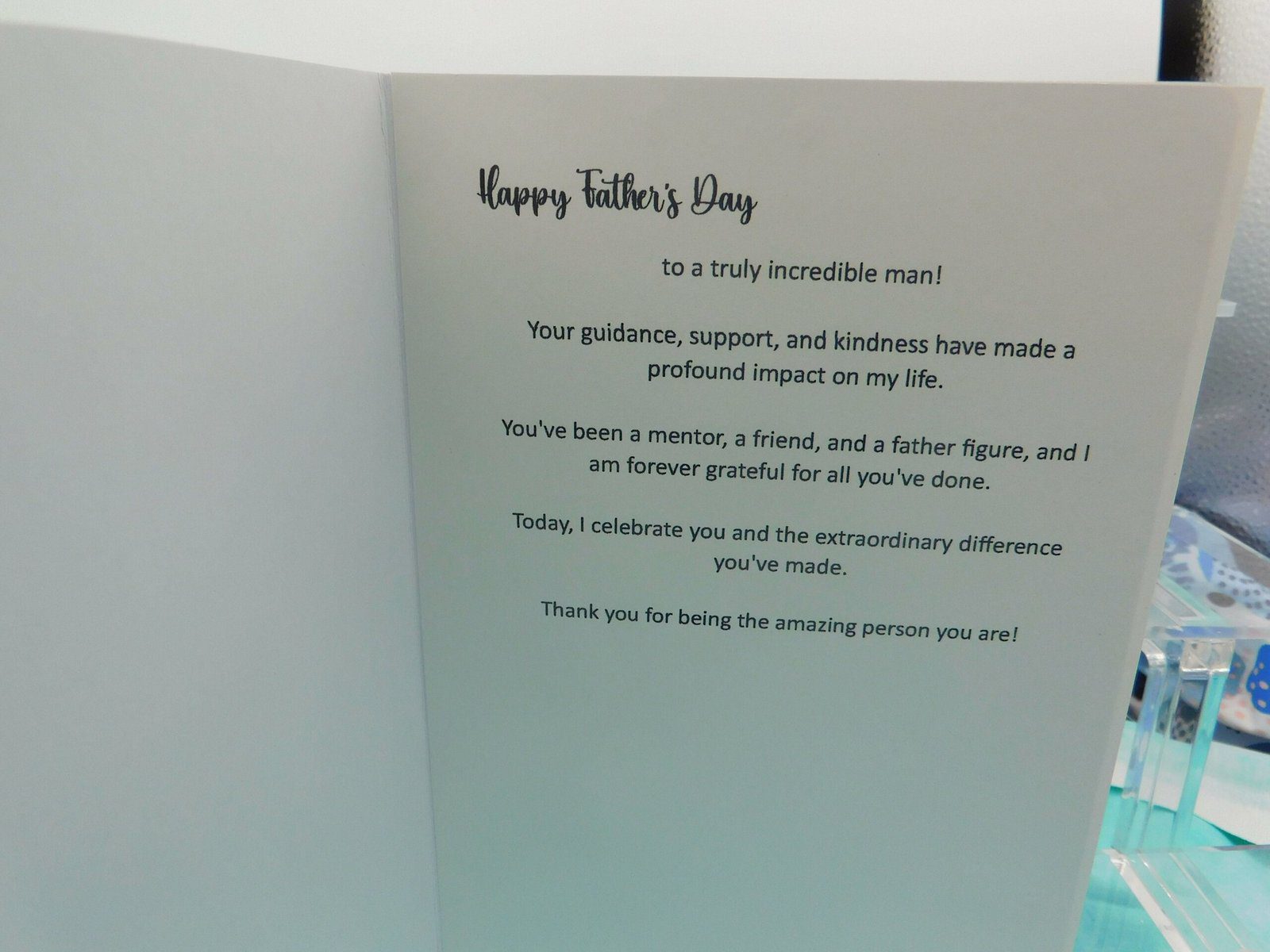Simply the Best Father's Day Card - Image 2