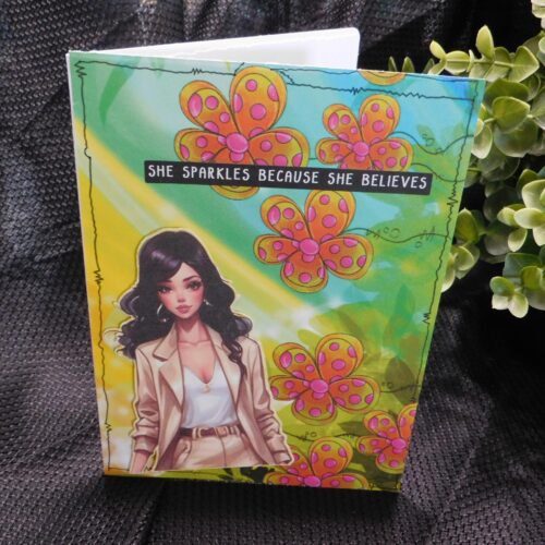 She Sparkles Because She Believes