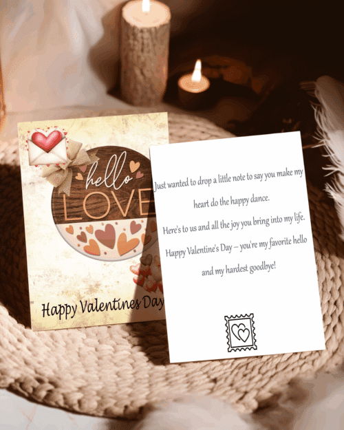 Hello Love Valentines Day