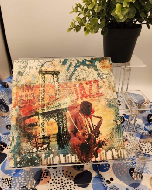 jazz 8x8 art piece