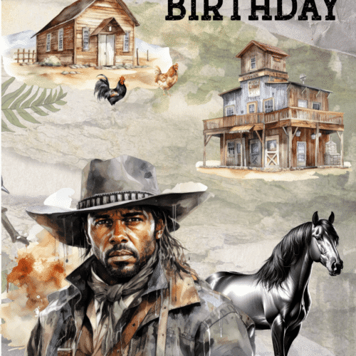 Western Happy Birthday Series