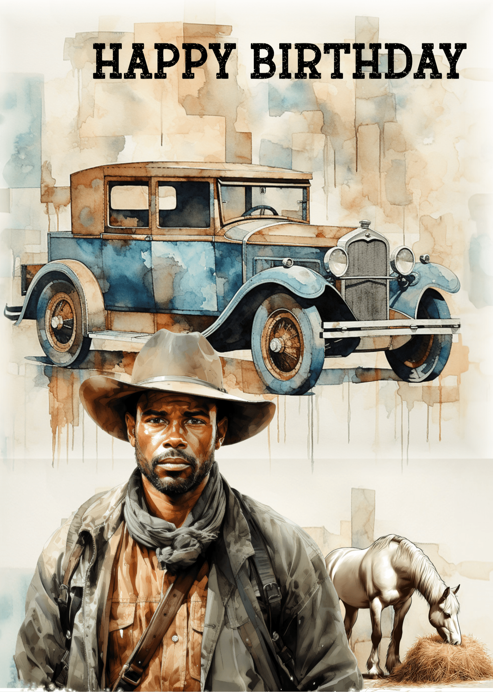 Western Happy Birthday Series