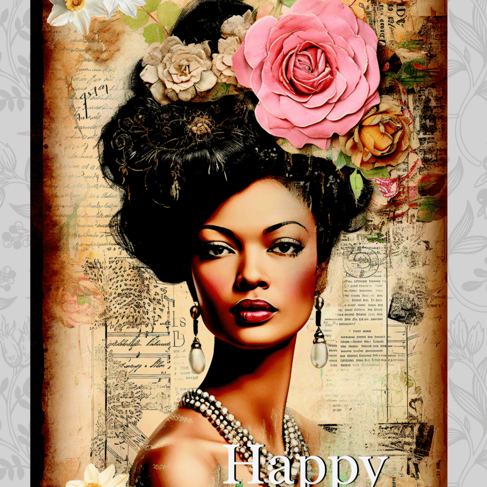 Dignified Woman Happy Birthday