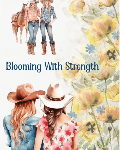 Blooming With Strength All Occasion Greeting Card
