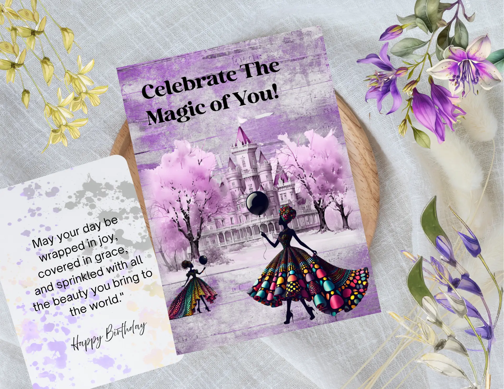 Bold - Beautiful - Strong -Celebrate the Magic of You -Birthday Card Series