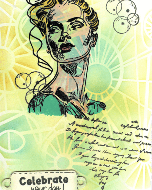 Celebrate your day Thank You Card