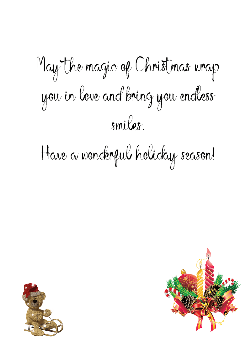 Gingerbread Christmas Card Set - Image 2