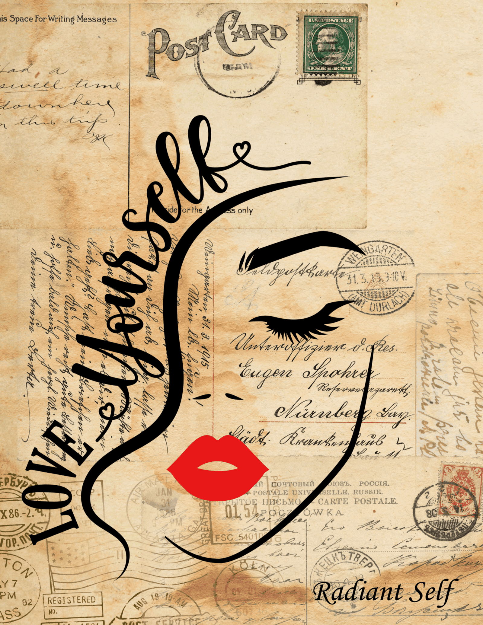 Radiant Self 8.5 x 11 Journal Notebook