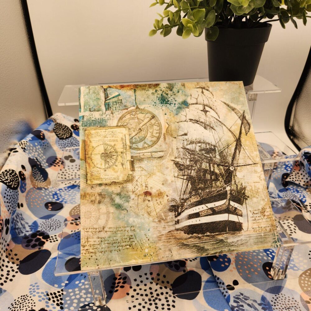 Sailing Ship Art Piece