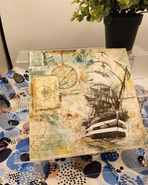 Sailing Ship Art Piece