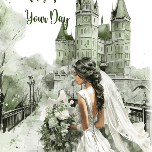 It's Your Day - Wedding Greeting Card