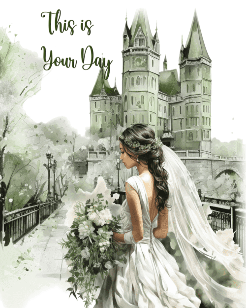 It's Your Day - Wedding Greeting Card