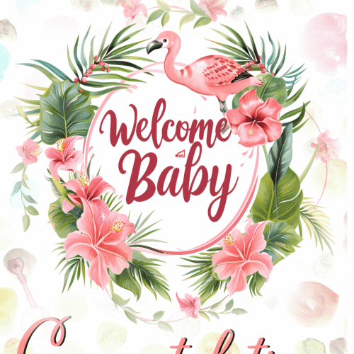 Welcome Baby - Girl