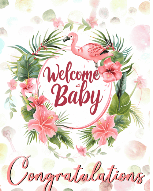 Welcome Baby - Girl