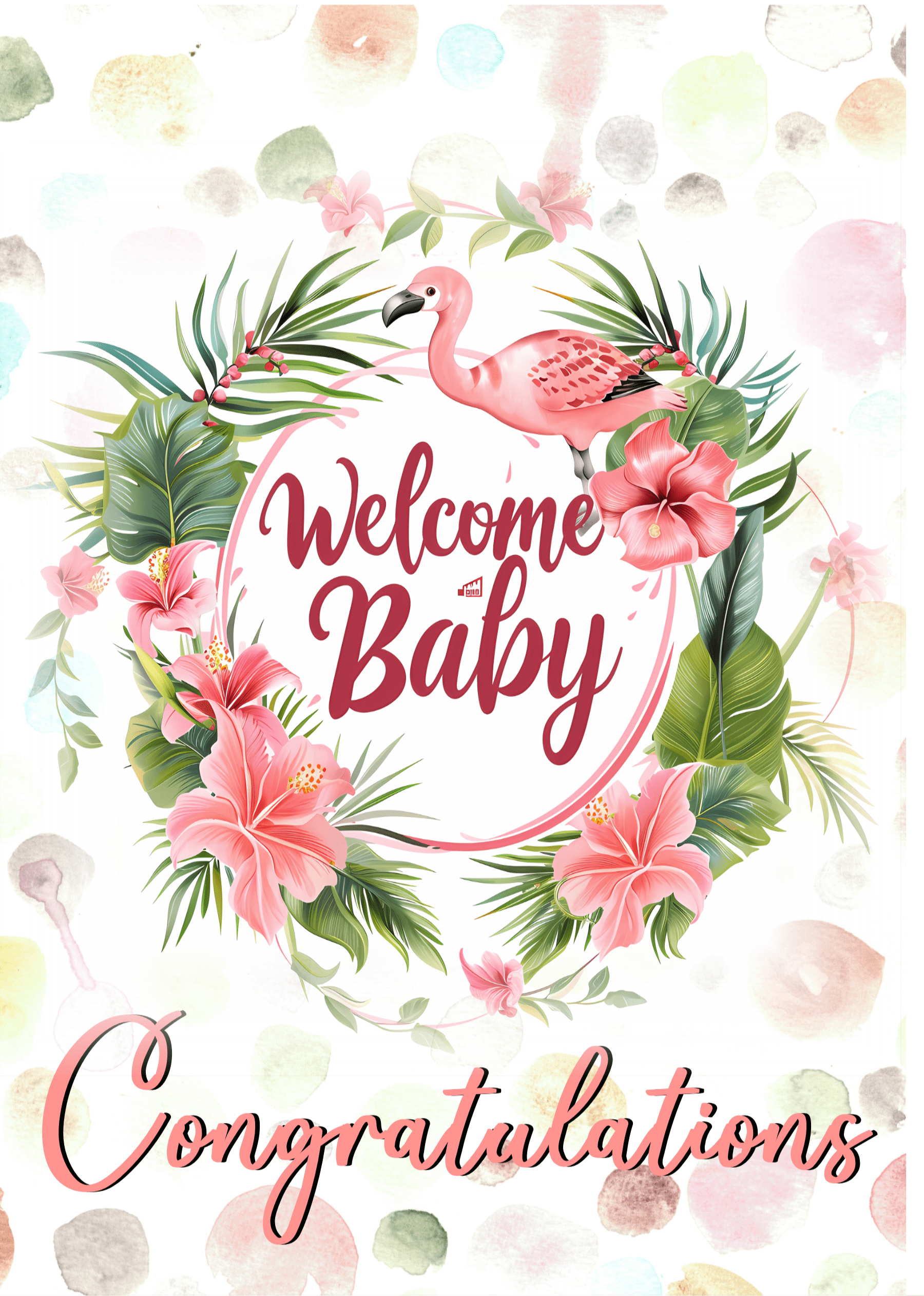 Welcome Baby - Girl