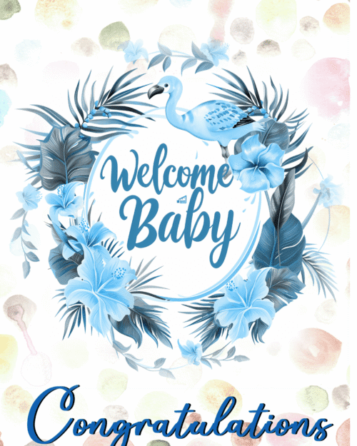 Welcome Baby - Boy