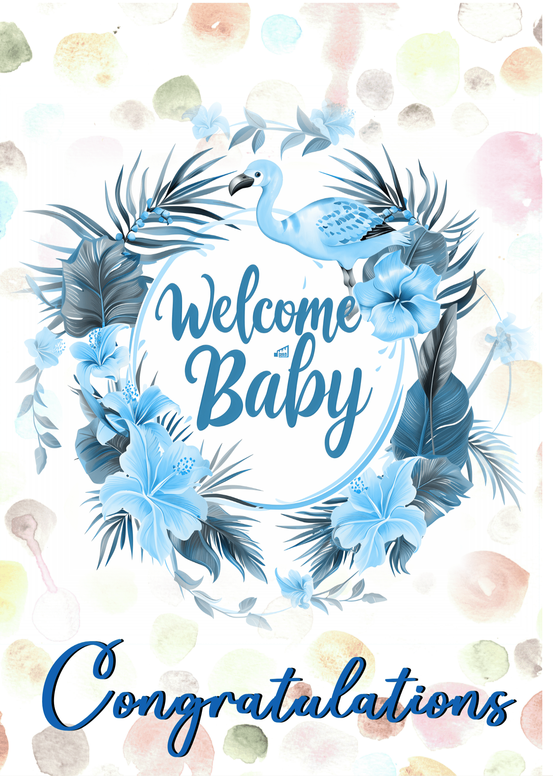 Welcome Baby - Boy