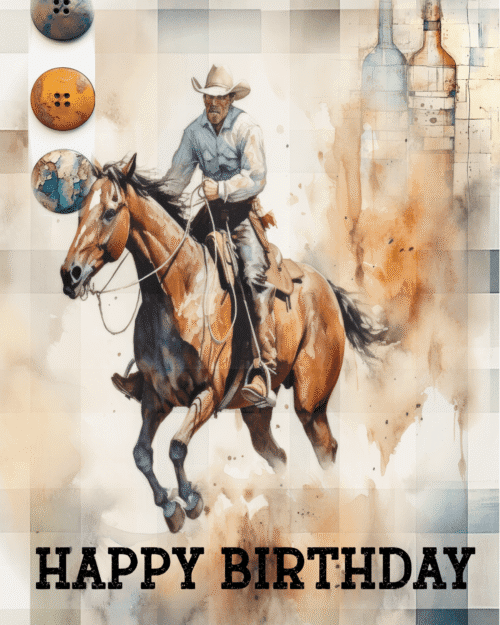 Western Happy Birthday Series
