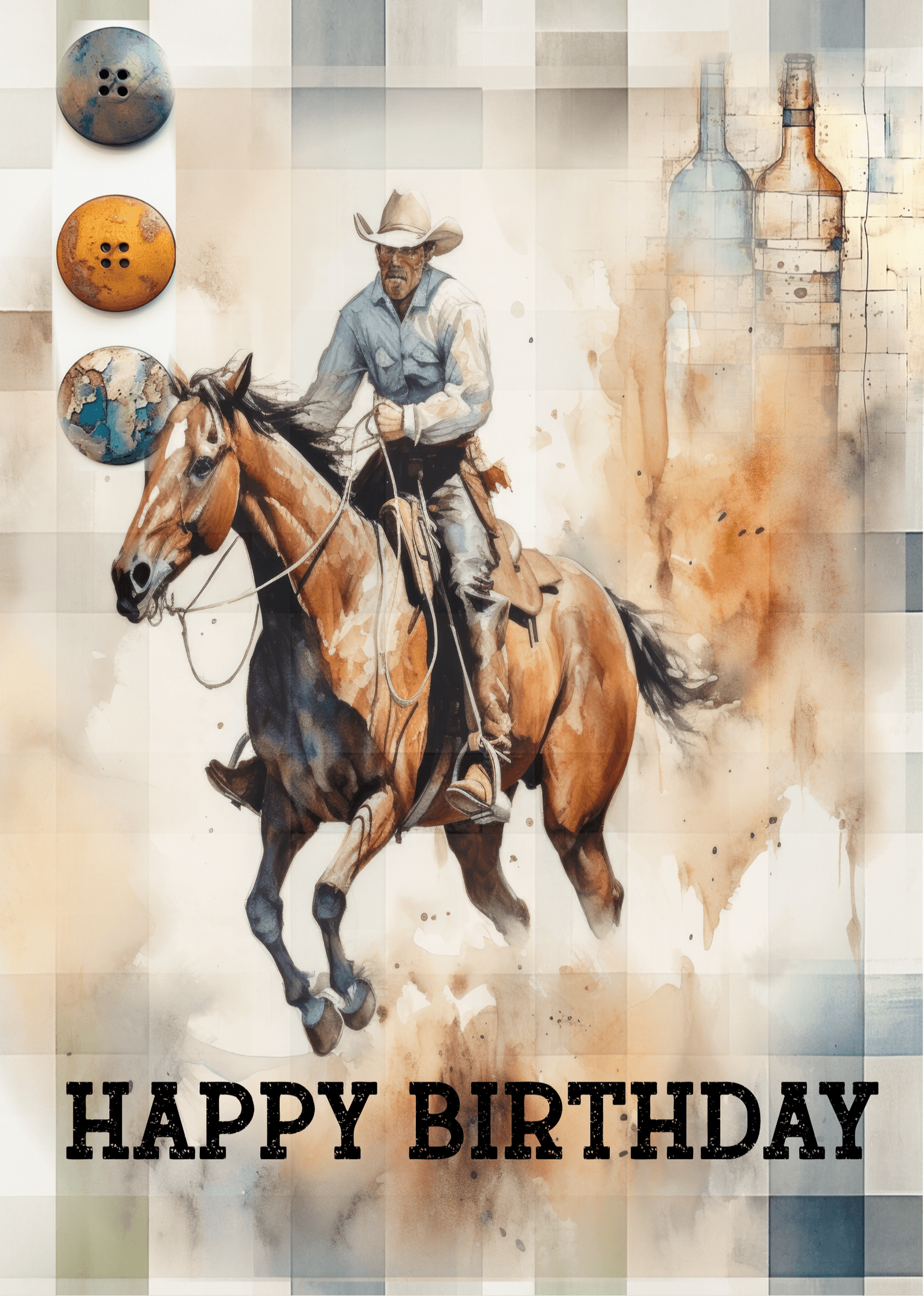 Western Happy Birthday Series