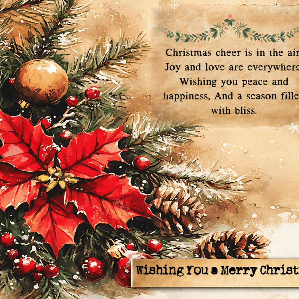Wishing you a Merry Christmas