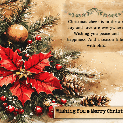 Wishing you a Merry Christmas