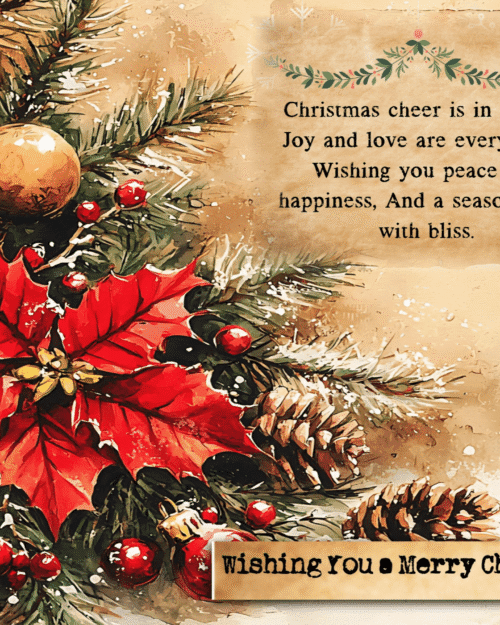 Wishing you a Merry Christmas